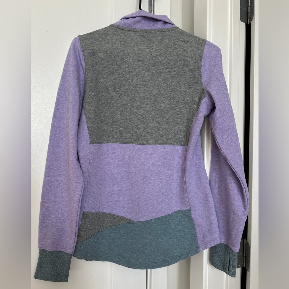Women’s LL Bean Cozy Mixed Knit Pullover, Colorblock, XS - Picture 10 of 13